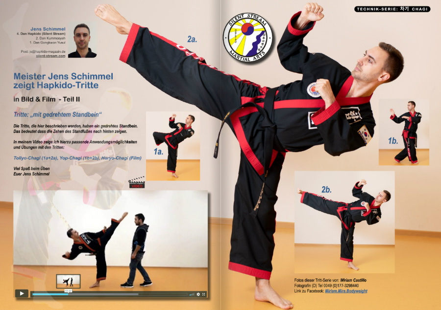 Hapkido Tritte gedreht Teil II