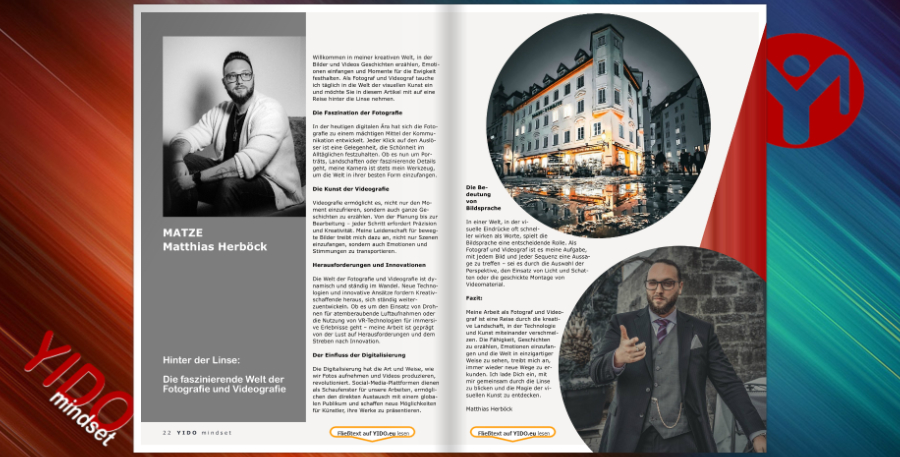 Hinter der Linse: Die faszinierende Welt der Fotografie und Videografie