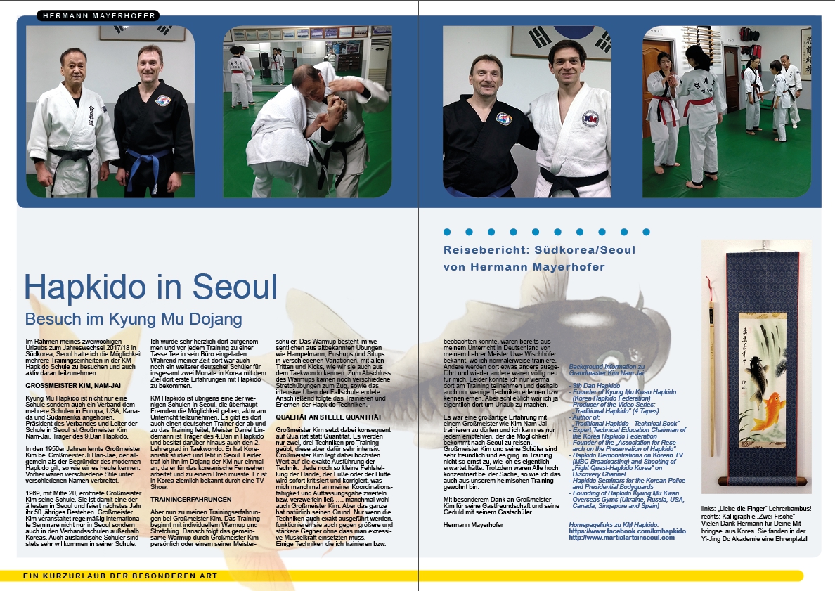 Hapkido in Seoul